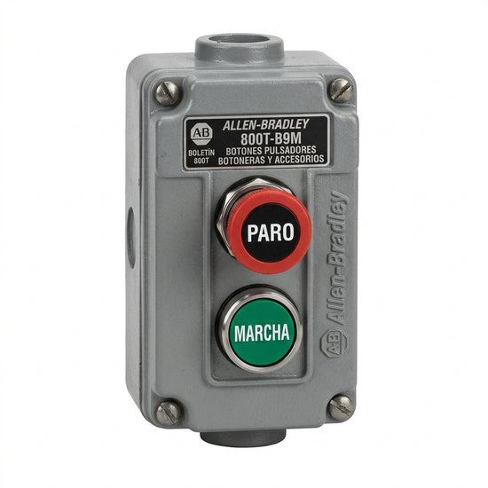 ALLEN-BRADLEY 800T-B9M BOTONES PULSADORES BOTONERAS Y ACCESORIOS