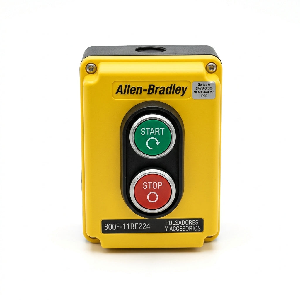ALLEN-BRADLEY 800F-11BE224 BOTONES PULSADORES BOTONERAS Y ACCESORIOS