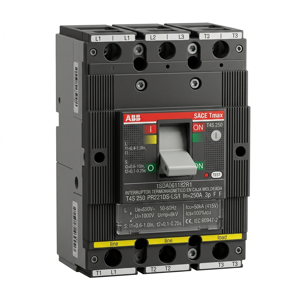 ABB 1SDA061182R1 INTERRUPTORES TERMOMAGNETICOS EN CAJA MOLDEADA