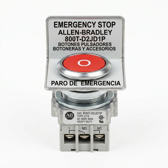 ALLEN-BRADLEY 800T-D2JD1P BOTONES PULSADORES BOTONERAS Y ACCESORIOS