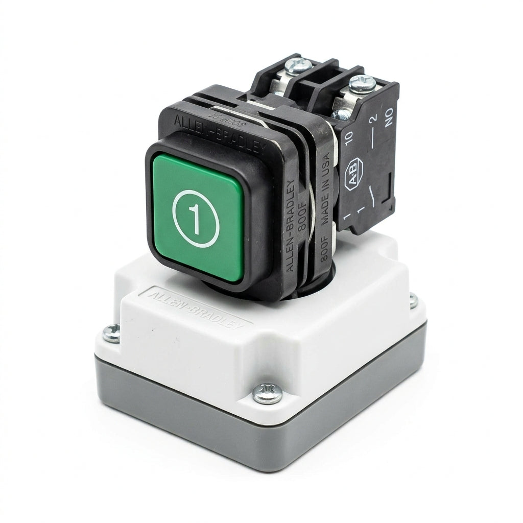 ALLEN-BRADLEY 800F-DF1X10 BOTONES PULSADORES BOTONERAS Y ACCESORIOS