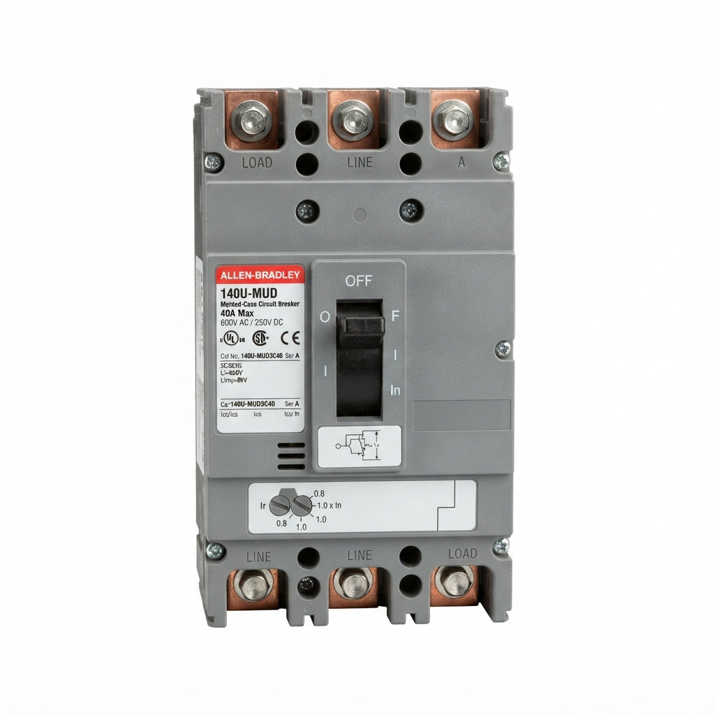 ALLEN-BRADLEY 140U-MUD INTERRUPTORES TERMOMAGNETICOS EN CAJA MOLDEADA