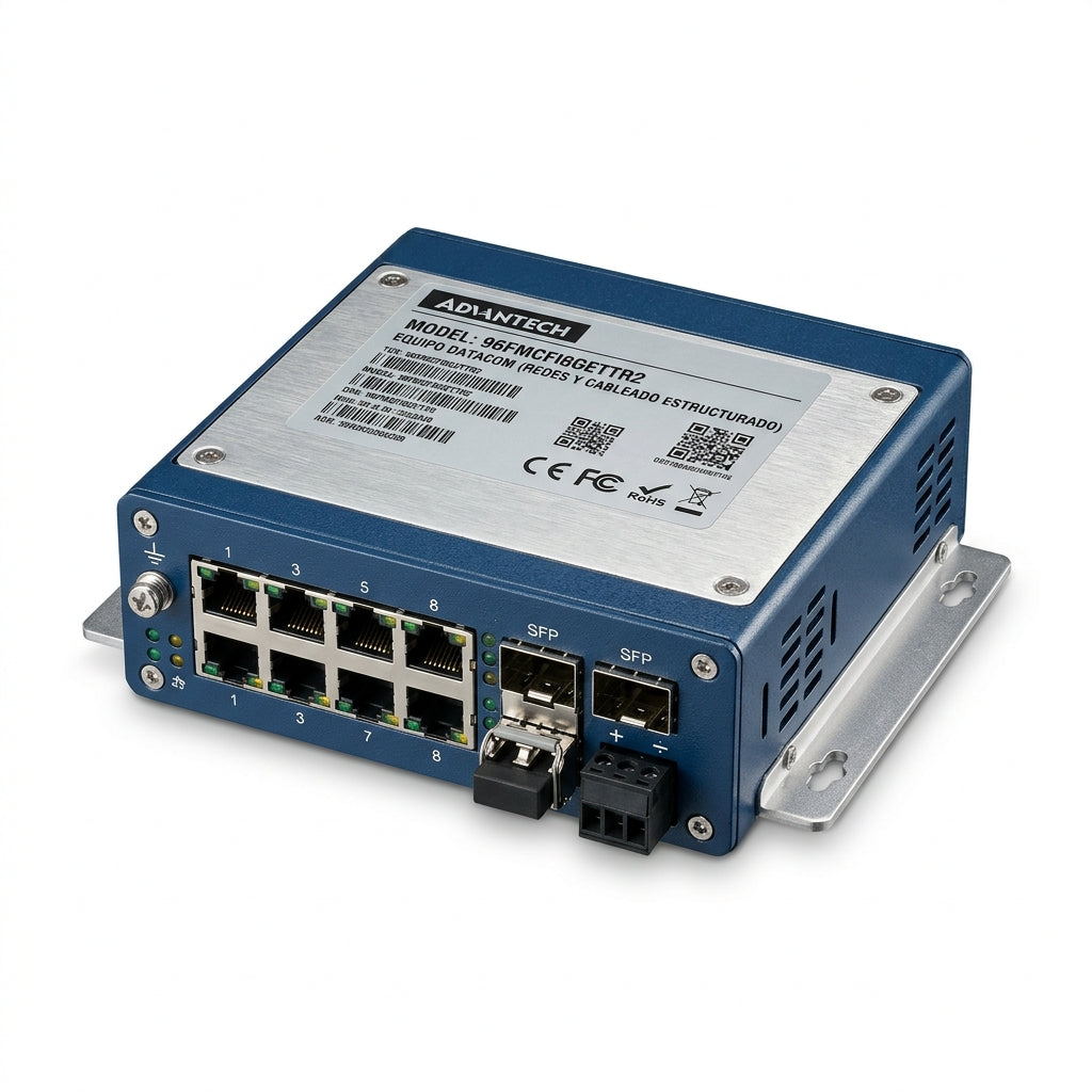 ADVANTECH 96FMCFI8GETTR2 EQUIPO DATACOM (REDES Y CABLEADO ESTRUCTURADO)