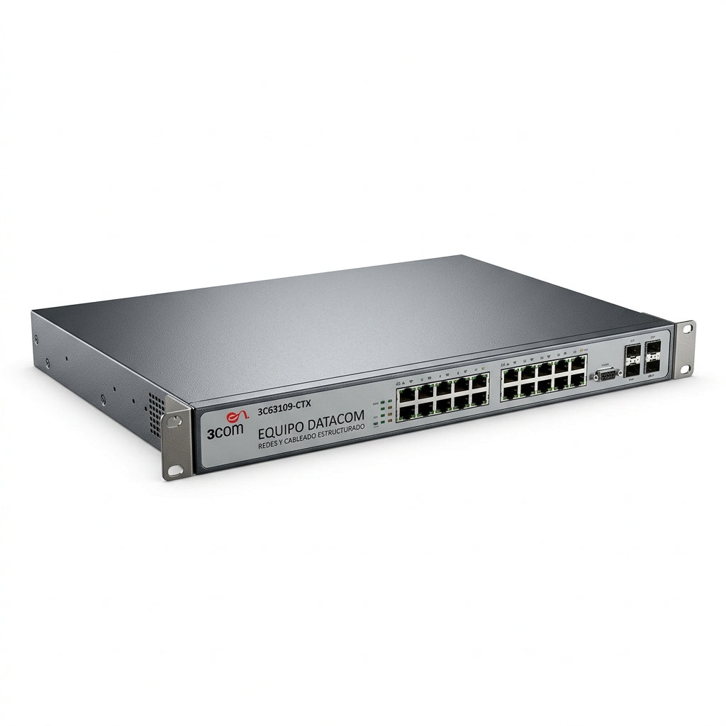 3COM 3C63109-CTX EQUIPO DATACOM (REDES Y CABLEADO ESTRUCTURADO)
