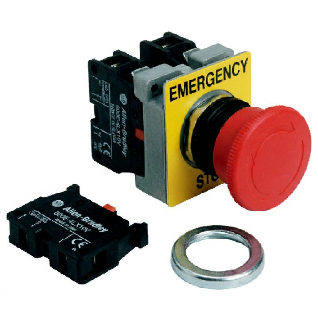 ALLEN-BRADLEY 800E-4LX10V BOTONES PULSADORES BOTONERAS Y ACCESORIOS