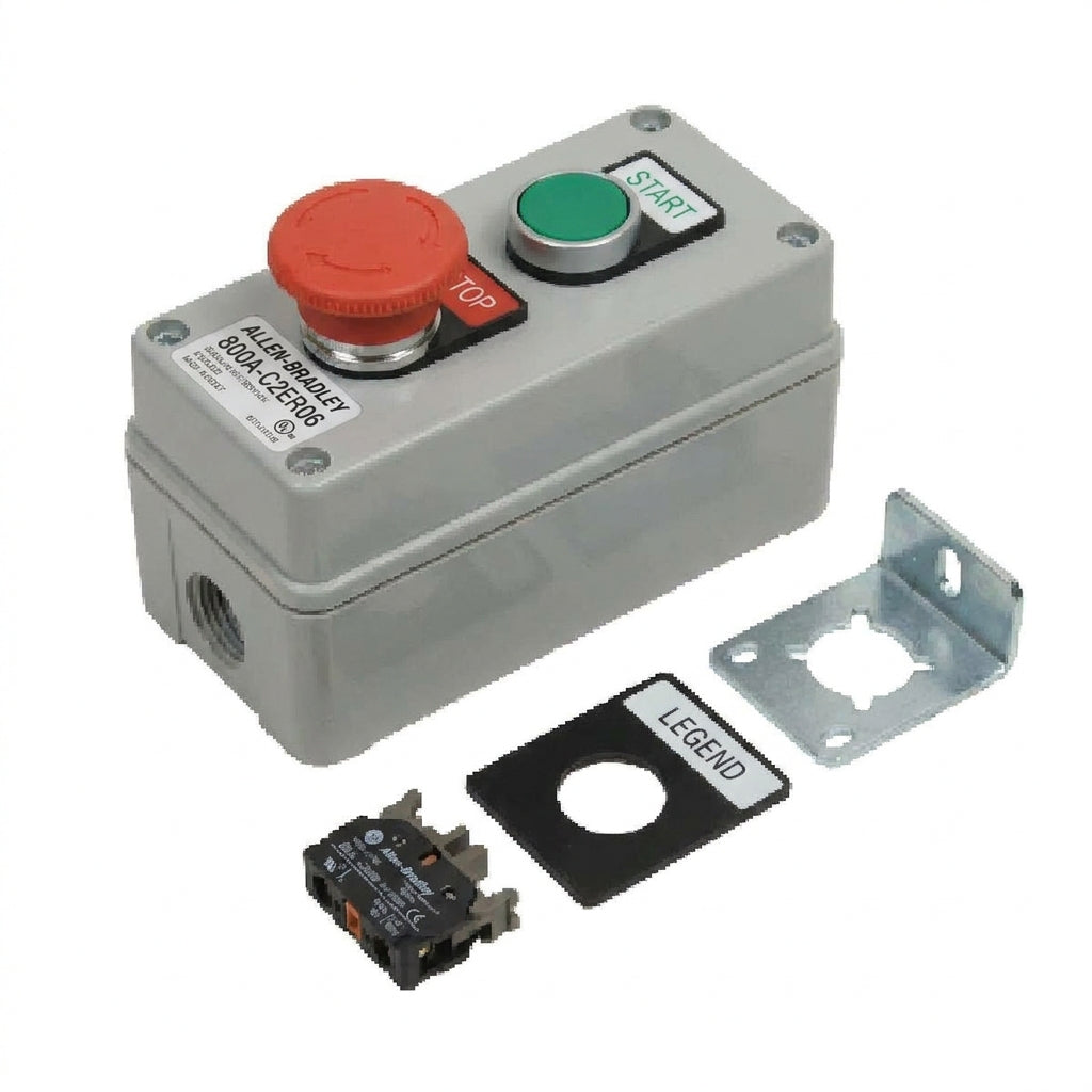 ALLEN-BRADLEY 800A-C2ER06 BOTONES PULSADORES BOTONERAS Y ACCESORIOS