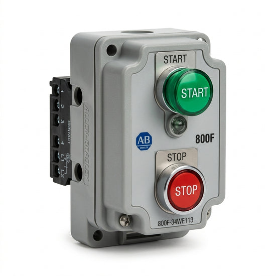 ALLEN-BRADLEY 800F-34WE113 BOTONES PULSADORES BOTONERAS Y ACCESORIOS