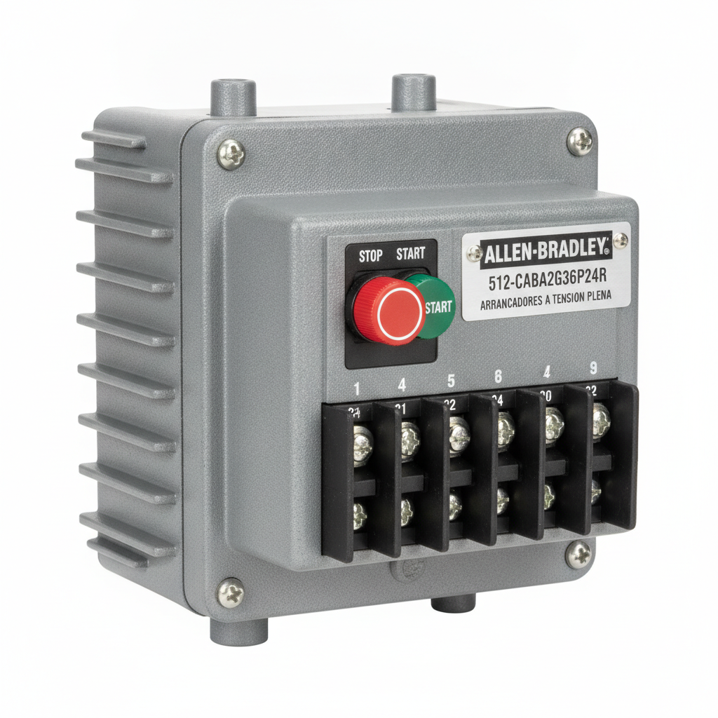 ALLEN-BRADLEY 512-CABA2G36P24R ARRANCADORES A TENSION PLENA