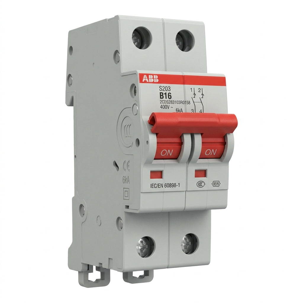 ABB 2CDS283103R0158 INTERRUPTORES TERMOMAGNETICOS MINIATURA RIEL DIN