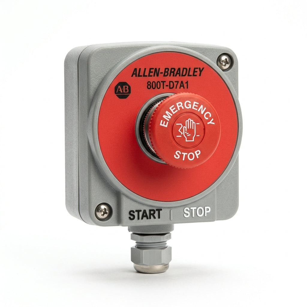 ALLEN-BRADLEY 800T-D7A1 BOTONES PULSADORES BOTONERAS Y ACCESORIOS