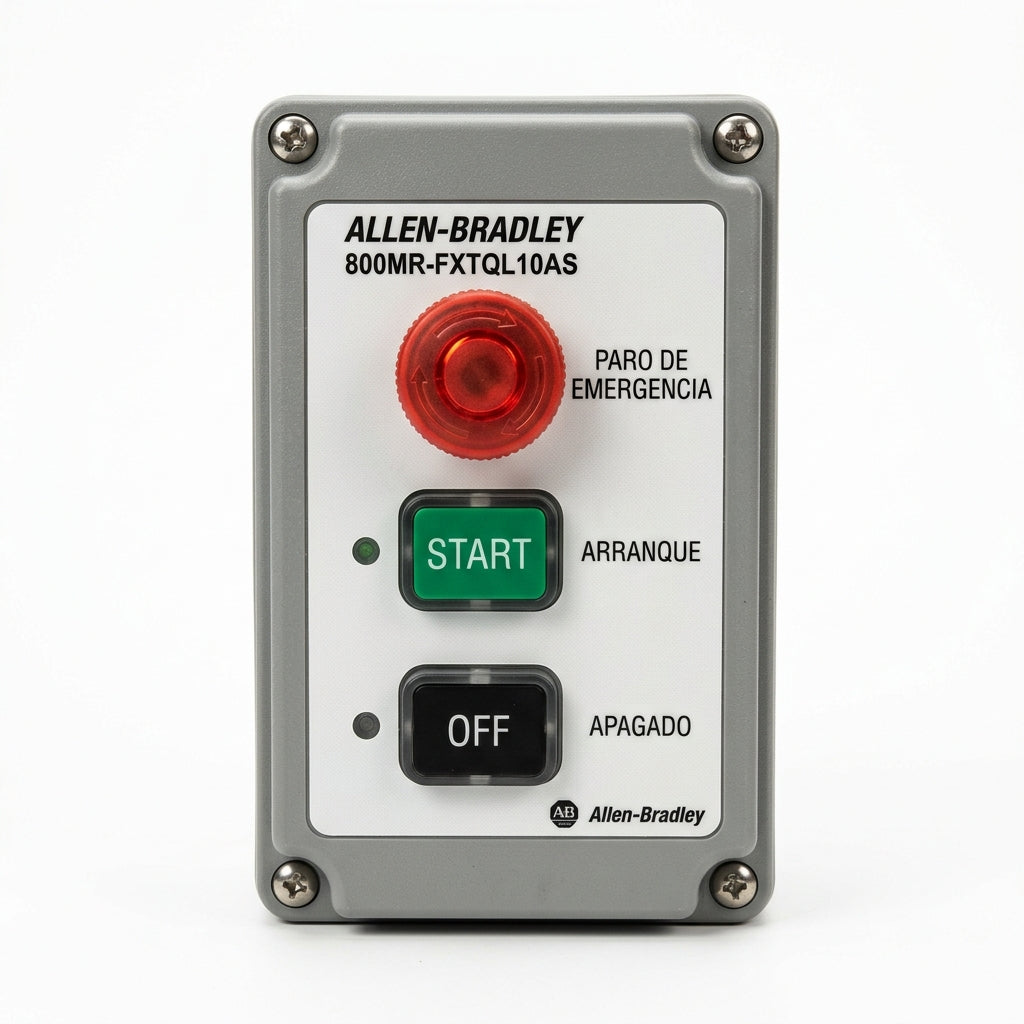 ALLEN-BRADLEY 800MR-FXTQL10AS BOTONES PULSADORES BOTONERAS Y ACCESORIOS
