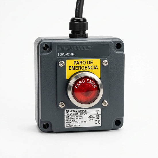 ALLEN-BRADLEY 800A-M2FG4L BOTONES PULSADORES BOTONERAS Y ACCESORIOS
